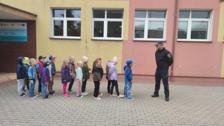 Wizyta Strażnika Miejskiego w Szkole 